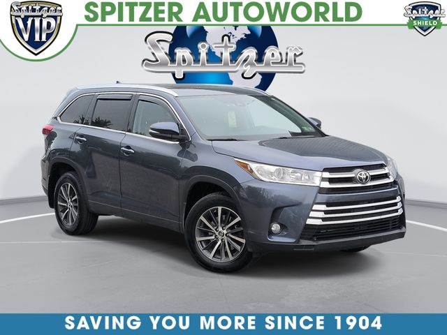 Shoreline Mist 2018 Toyota Highlander XLE AWD SUV / Crossover All-Wheel Drive 8-Speed Automatic