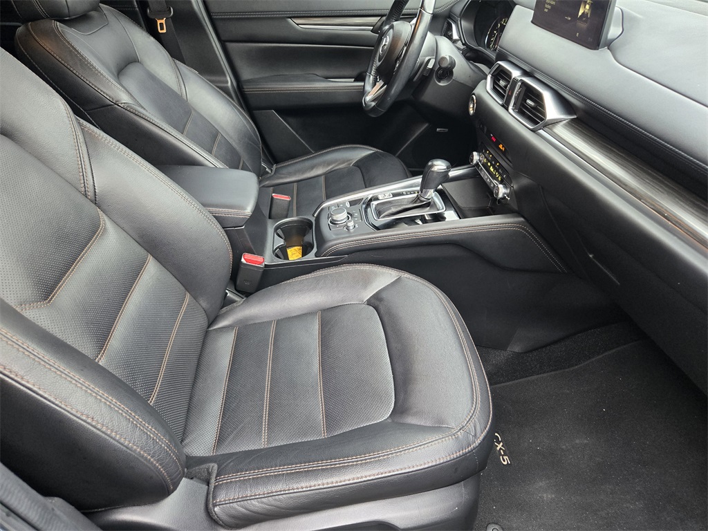 2022 Mazda CX-5 2.5 S Premium Plus Package Blue at North Houston Mitsubishi