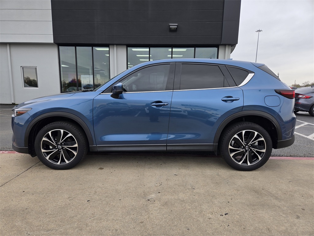 2022 Mazda CX-5 2.5 S Premium Plus Package Blue at North Houston Mitsubishi