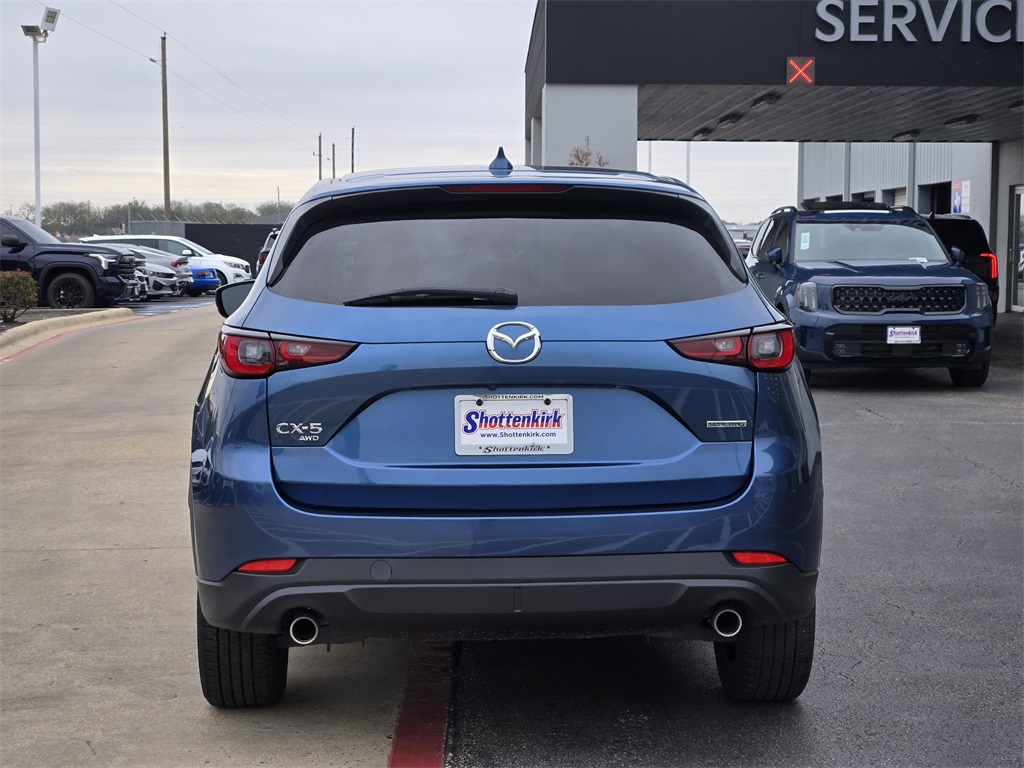 2022 Mazda CX-5 2.5 S Premium Plus Package Blue at North Houston Mitsubishi
