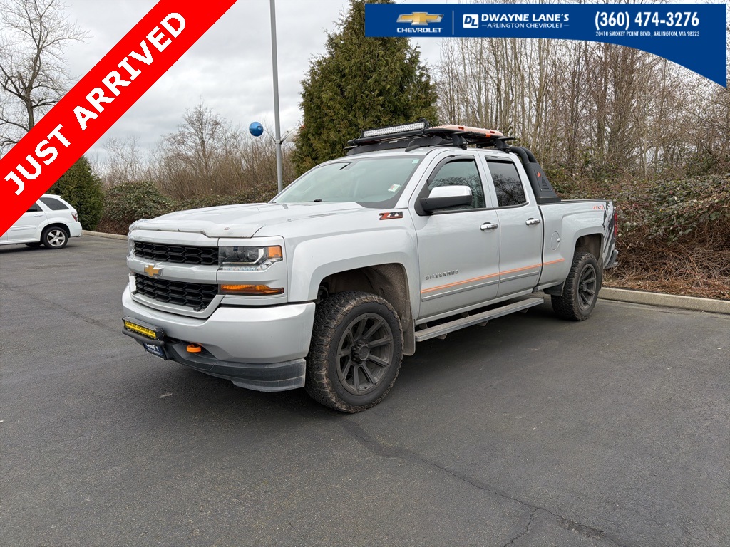 2018 Chevrolet Silverado 1500 Custom Double Cab 4WD