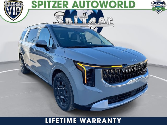 Ceramic Silver 2027 Kia Carnival Hybrid Minivan Front-Wheel Drive 6-Speed Automatic