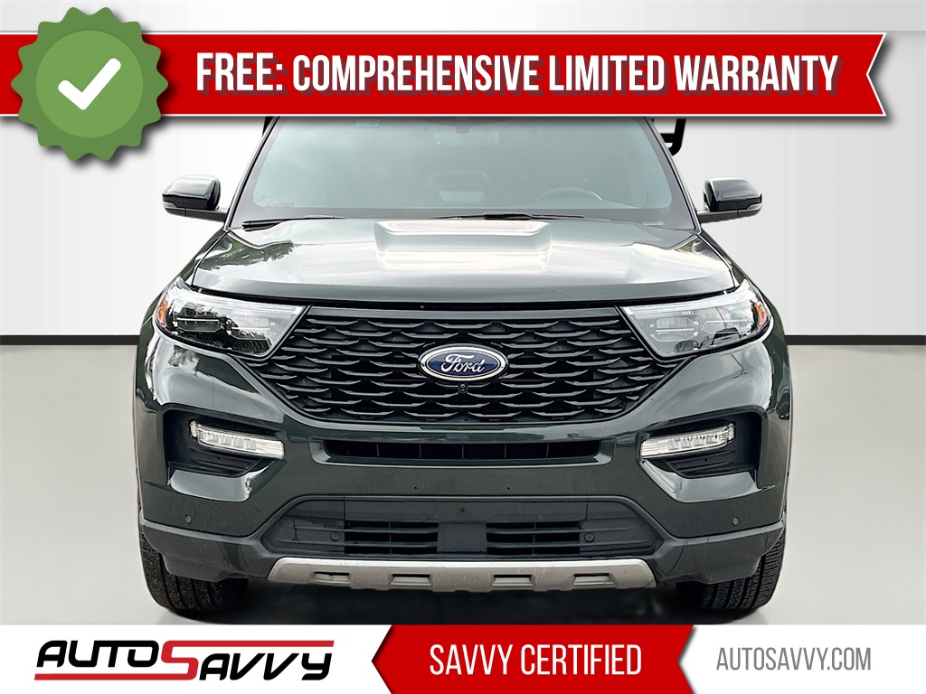 2023 Ford Explorer ST Green at DeMontrond Gulf Freeway