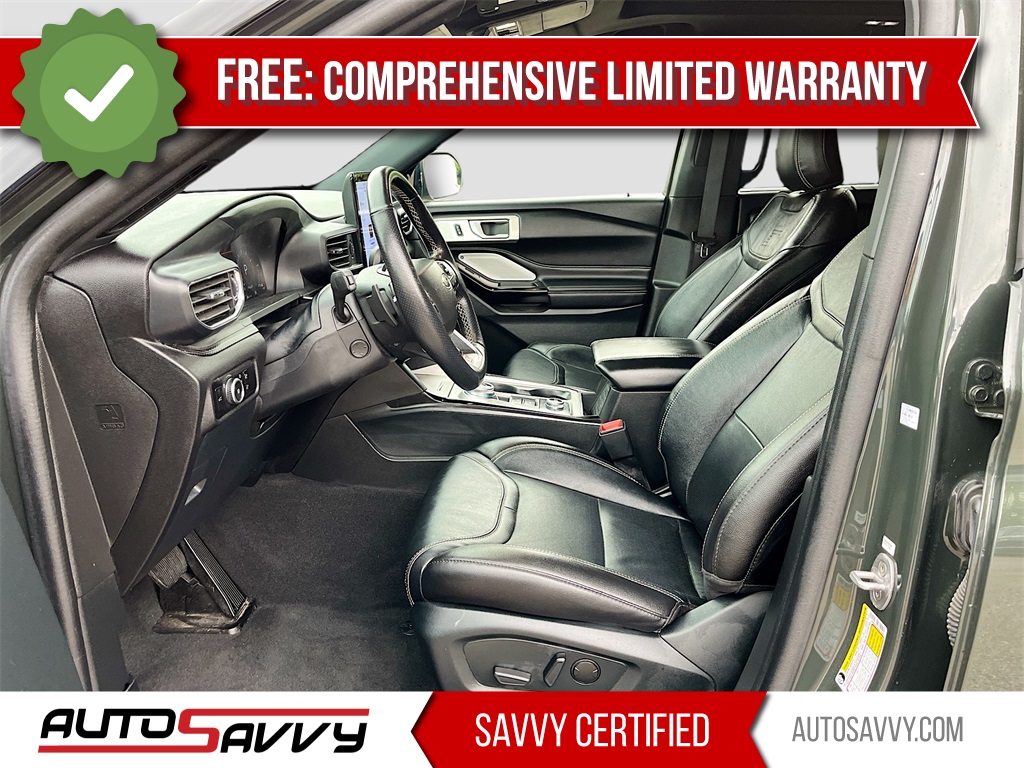 2023 Ford Explorer ST Green at DeMontrond Gulf Freeway