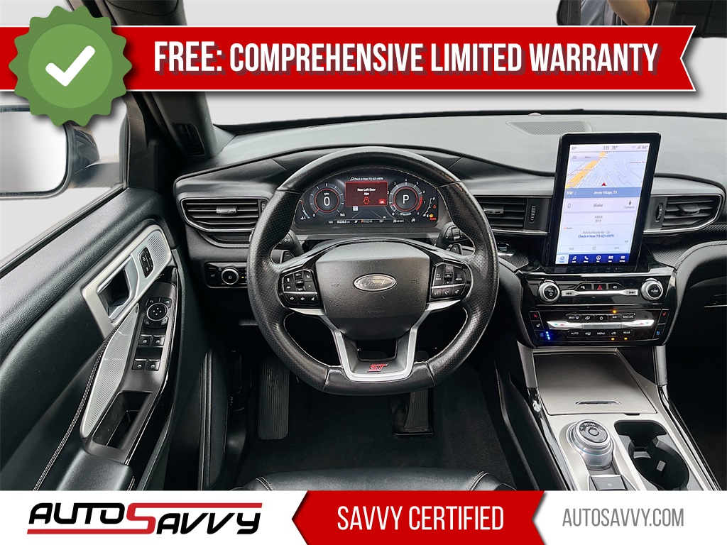 2023 Ford Explorer ST Green at DeMontrond Gulf Freeway