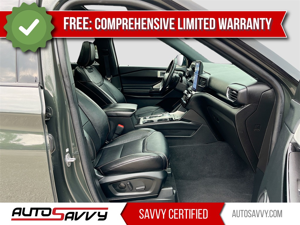 2023 Ford Explorer ST Green at DeMontrond Gulf Freeway