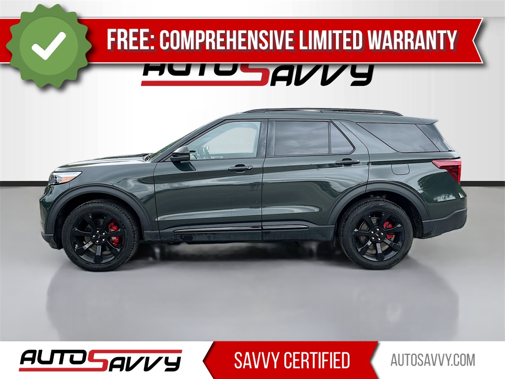 2023 Ford Explorer ST Green at DeMontrond Gulf Freeway