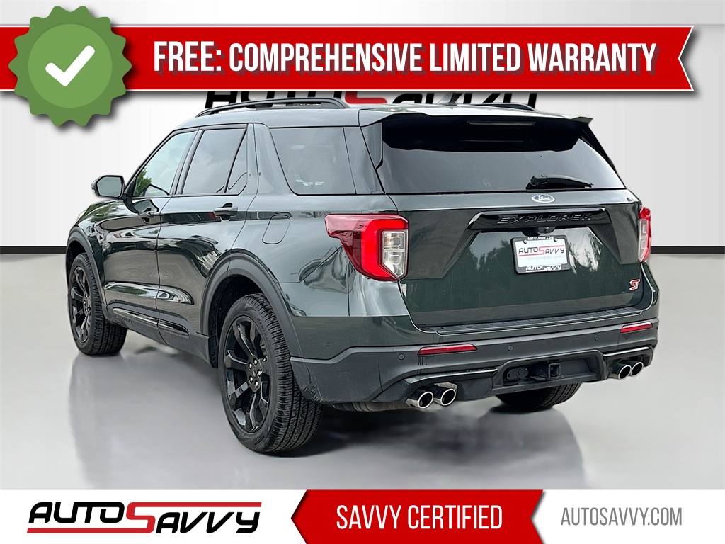 2023 Ford Explorer ST Green at DeMontrond Gulf Freeway