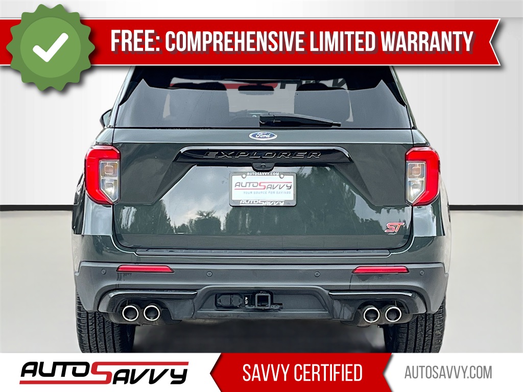 2023 Ford Explorer ST Green at DeMontrond Gulf Freeway