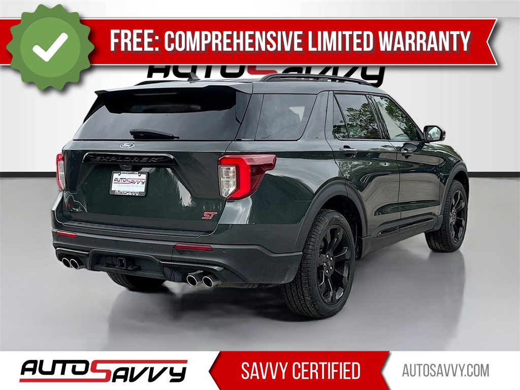 2023 Ford Explorer ST Green at DeMontrond Gulf Freeway