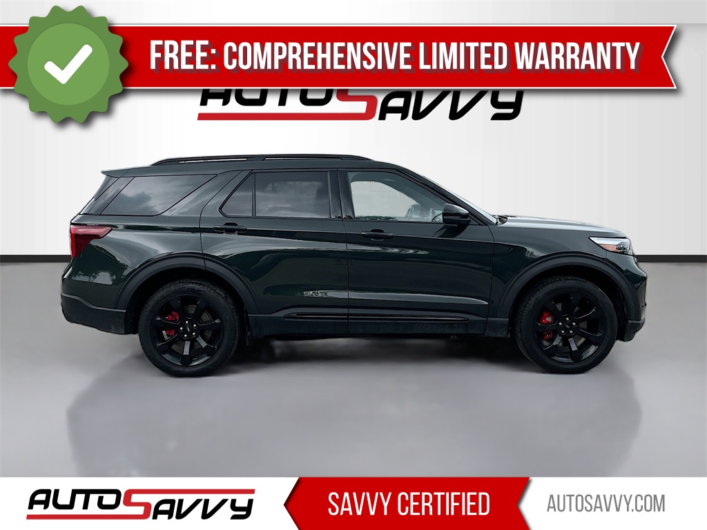 2023 Ford Explorer ST Green at DeMontrond Gulf Freeway