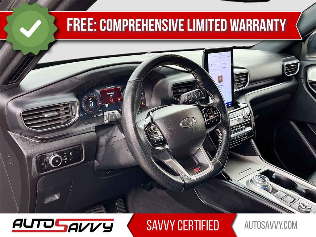 2023 Ford Explorer ST Green at DeMontrond Gulf Freeway