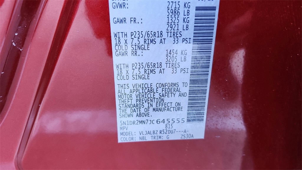 2018 Nissan Pathfinder