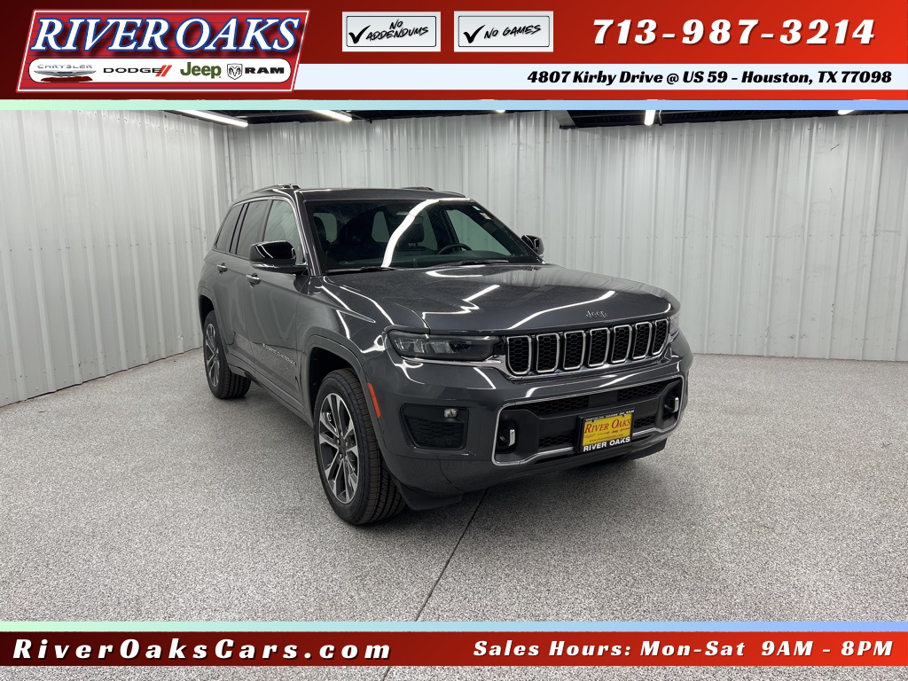 2022 Jeep Grand Cherokee Overland Gray at Big Star Chrysler Jeep Dodge Ram 