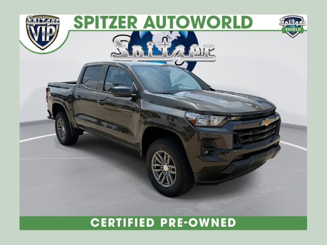 Harvest Bronze Metallic 2023 Chevrolet Colorado Pickup Truck Four-Wheel Drive 8-Speed Automatic