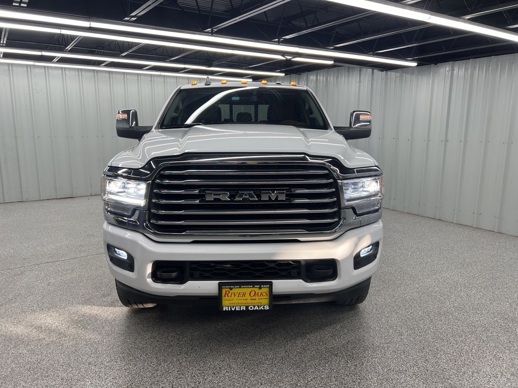 2024 Ram 2500 Longhorn White at AutoSavvy Houston Southwest