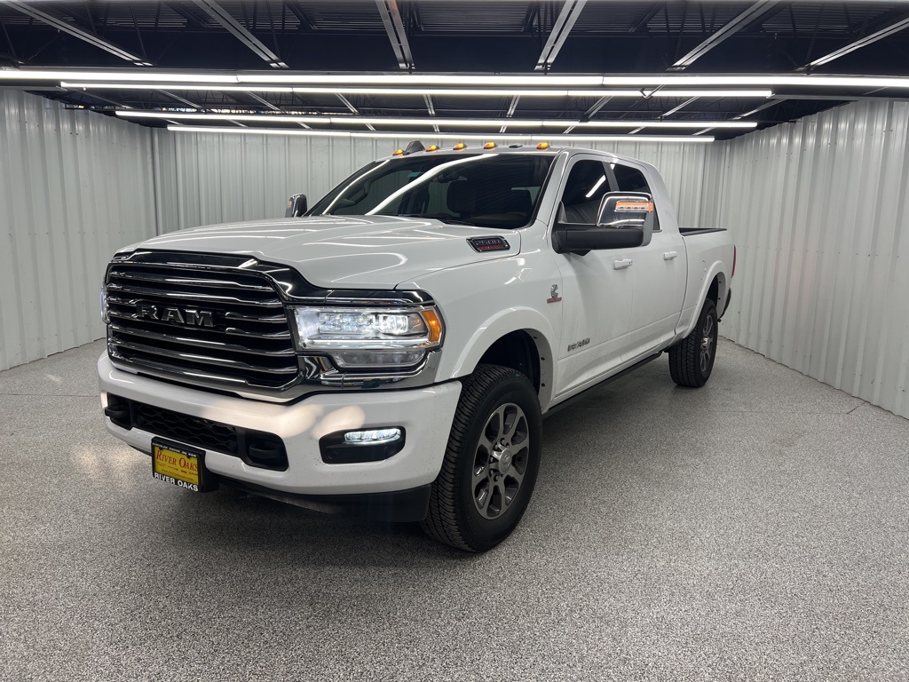 2024 Ram 2500 Longhorn White at AutoSavvy Houston Southwest