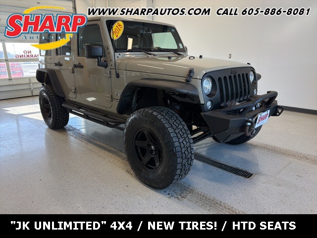 2018 Jeep Wrangler JK Unlimited Sahara 4WD