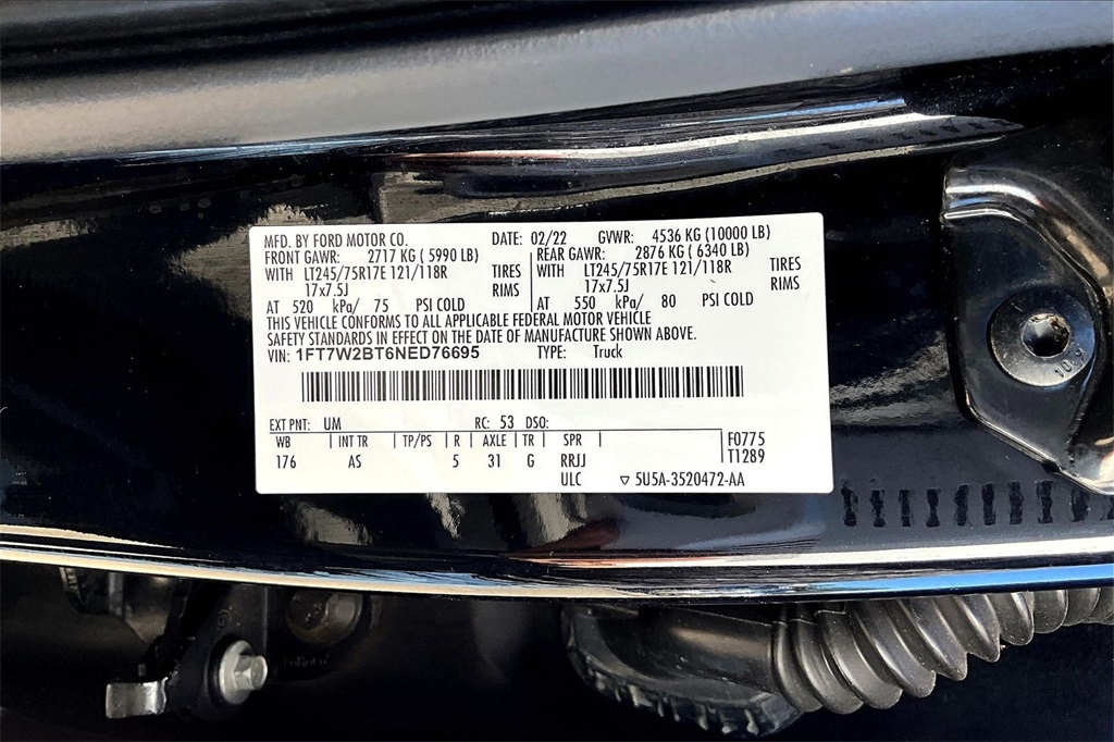 2022 Ford F-250SD XL Black at DeMontrond Ford