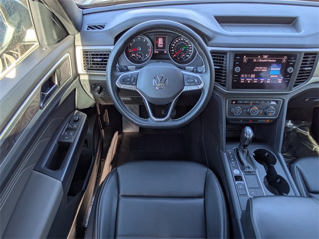 2021 Volkswagen Atlas Cross Sport 2.0T SE w/Technology Blue at Stokes Volkswagen