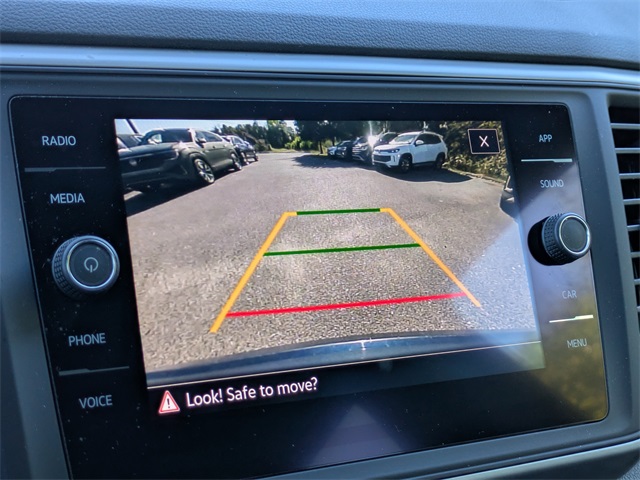 2021 Volkswagen Atlas Cross Sport 2.0T SE w/Technology Blue at Stokes Volkswagen