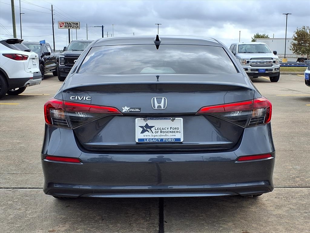 2024 Honda Civic LX Gray at DeMontrond Auto Country
