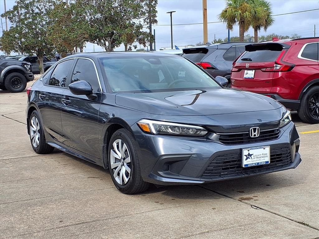 2024 Honda Civic LX Gray at DeMontrond Auto Country