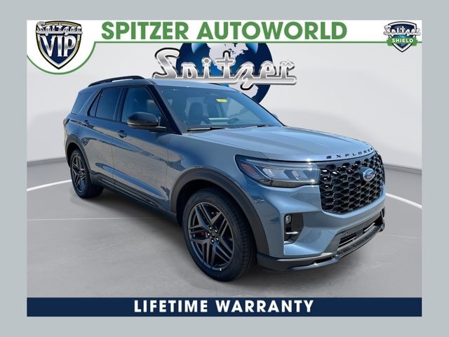 Vapor Blue Metallic 2026 Ford Explorer ST AWD SUV / Crossover All-Wheel Drive Automatic