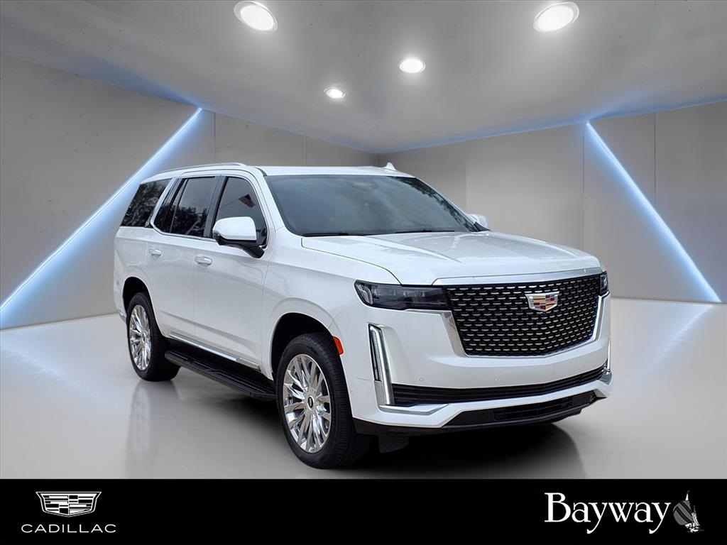 2023 Cadillac Escalade Premium Luxury White at Bayway Cadillac Southwest