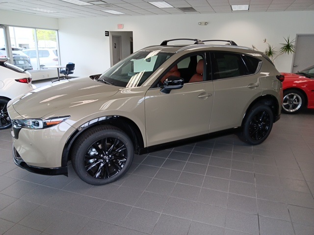 Beige 2025 MAZDA CX-5 for sale in South Bend, IN Photo 3