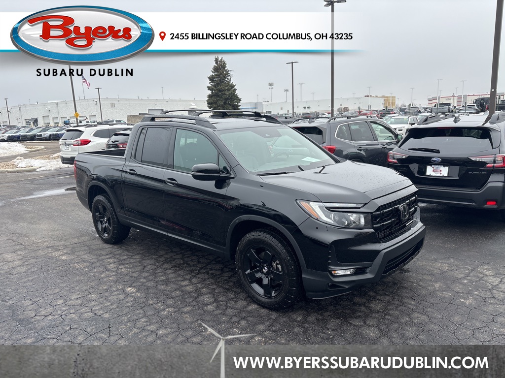 2025 Honda Ridgeline Black Edition AWD