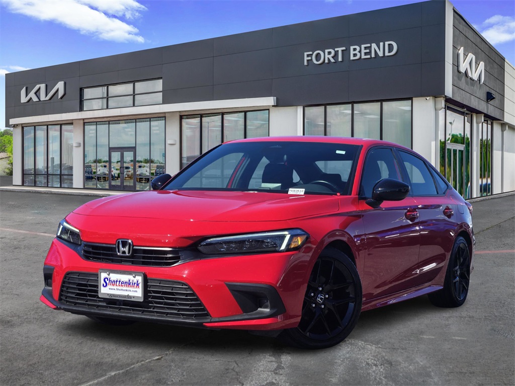 2024 Honda Civic Sport Red at Bayway Chrysler Dodge Jeep Ram