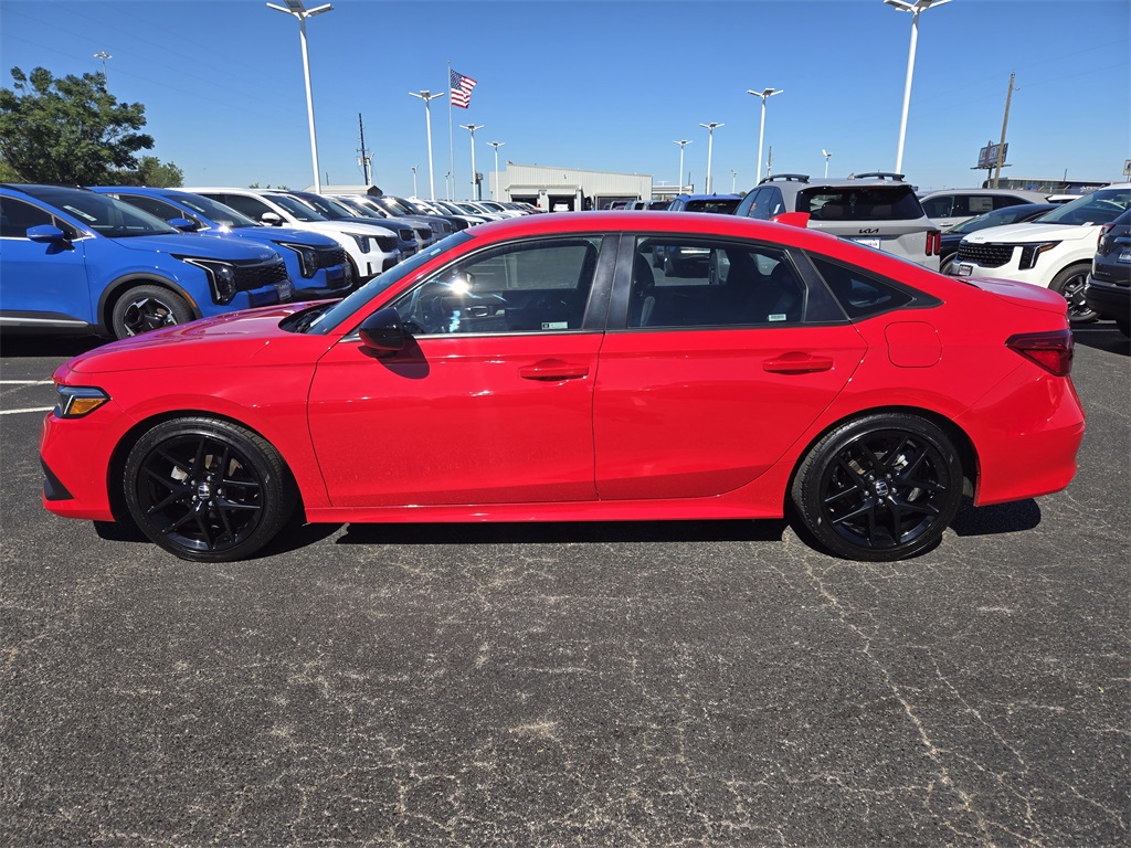 2024 Honda Civic Sport Red at Bayway Chrysler Dodge Jeep Ram
