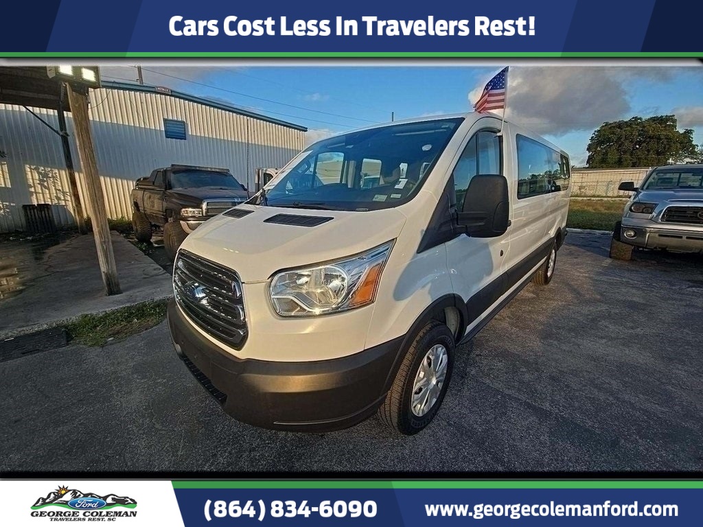 2019 Ford Transit Passenger 350 XLT Low Roof LWB RWD with 60/40 Passenger-Side Doors