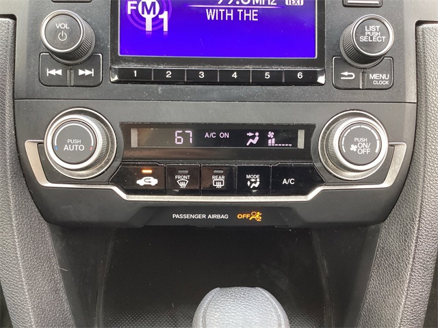 Used Car 2017 Honda Civic  Lx For Sale Under $20,000 In San Antonio, Texas