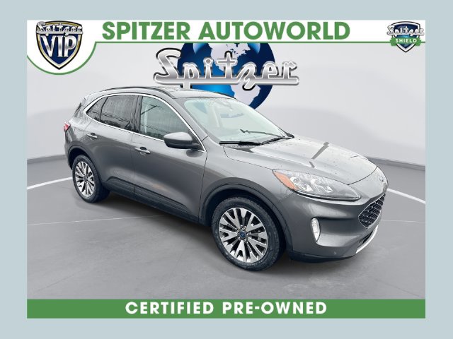 Gray Metallic 2022 Ford Escape SUV / Crossover All-Wheel Drive 8-Speed Automatic