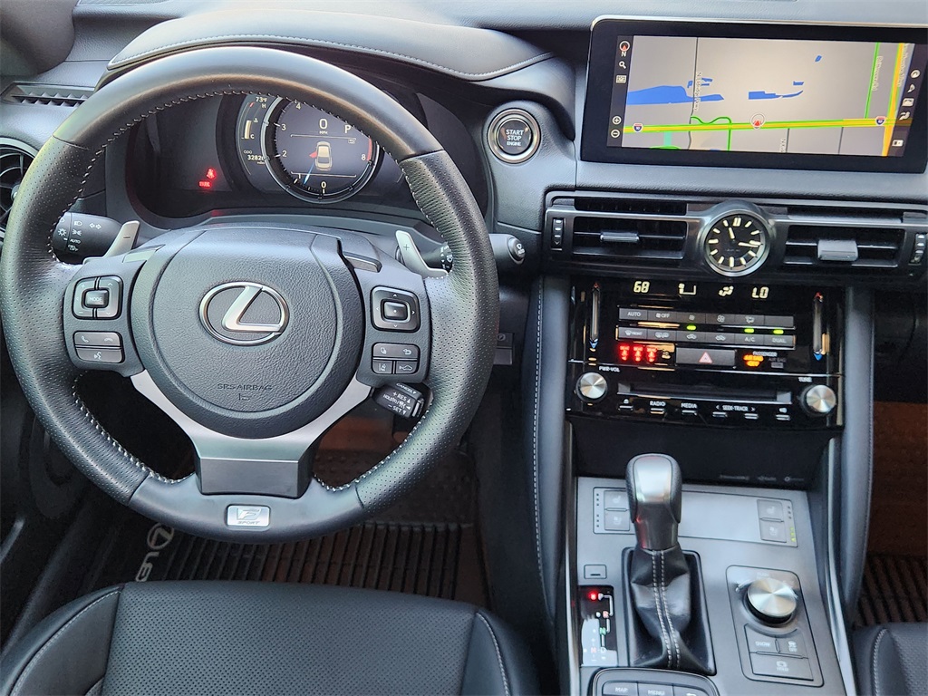 2023 Lexus IS 350 F SPORT White at Mac Haik CDJR North Houston