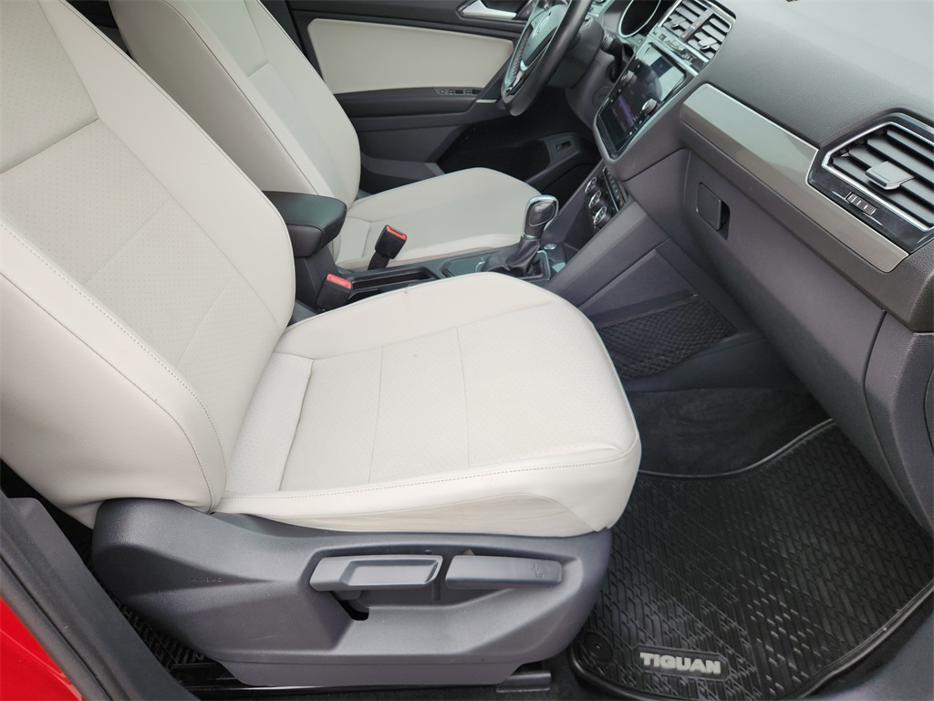 2018 Volkswagen Tiguan 2.0T SEL Red at Wharton Ford