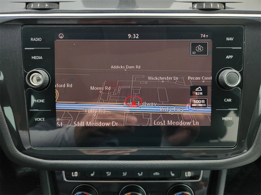 2018 Volkswagen Tiguan 2.0T SEL Red at Wharton Ford