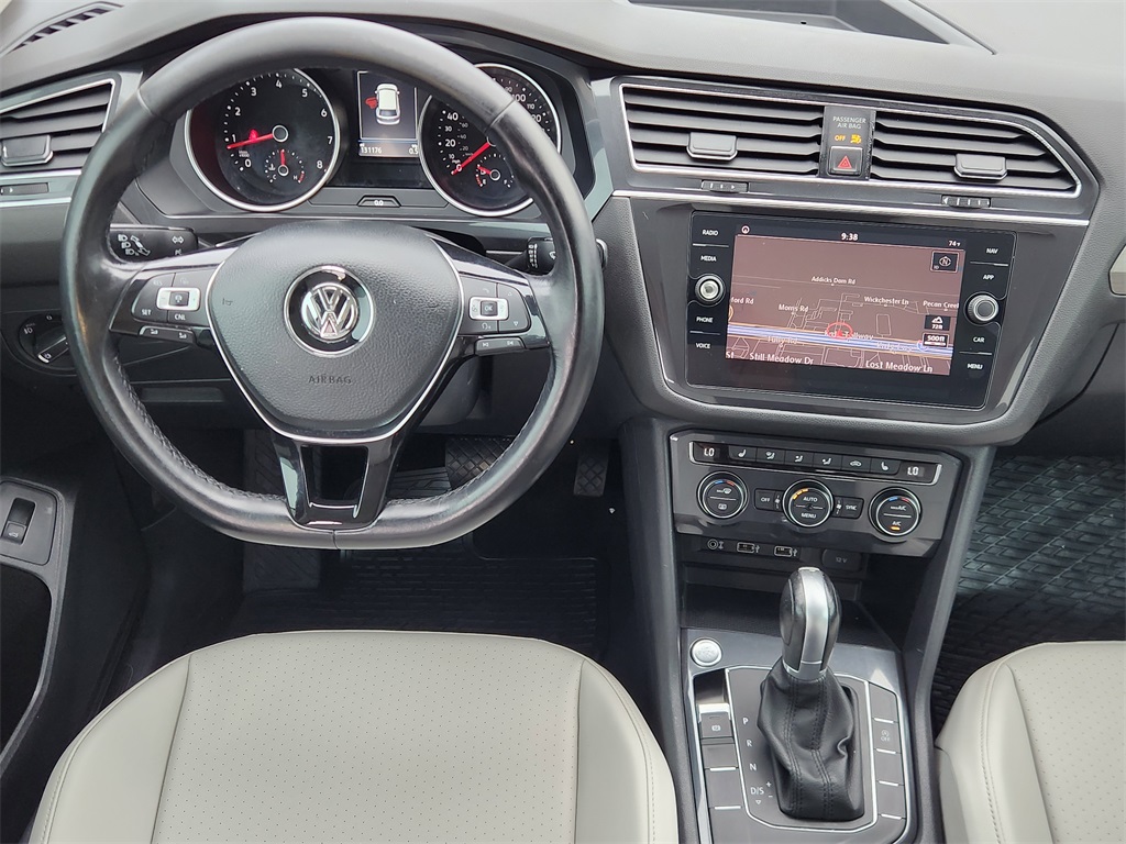 2018 Volkswagen Tiguan 2.0T SEL Red at Wharton Ford