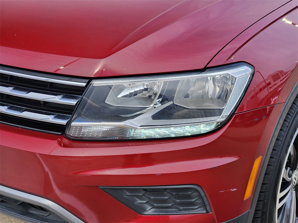2018 Volkswagen Tiguan 2.0T SEL Red at Wharton Ford