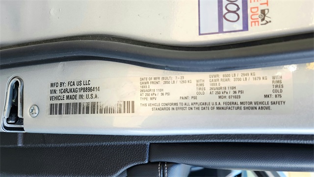 2023 Jeep Grand Cherokee L