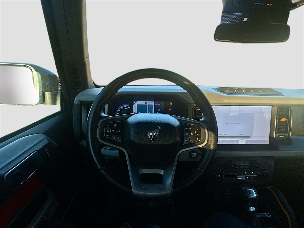 2023 Ford Bronco Badlands Red at Bayway Chrysler Dodge Jeep Ram