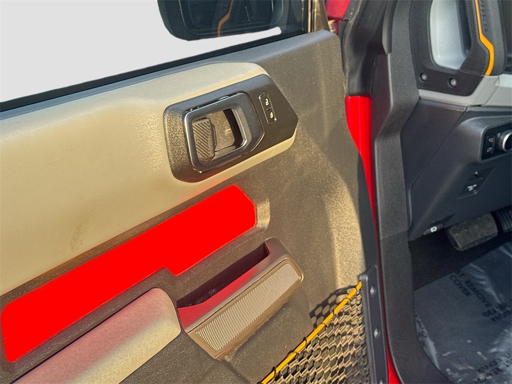 2023 Ford Bronco Badlands Red at Bayway Chrysler Dodge Jeep Ram