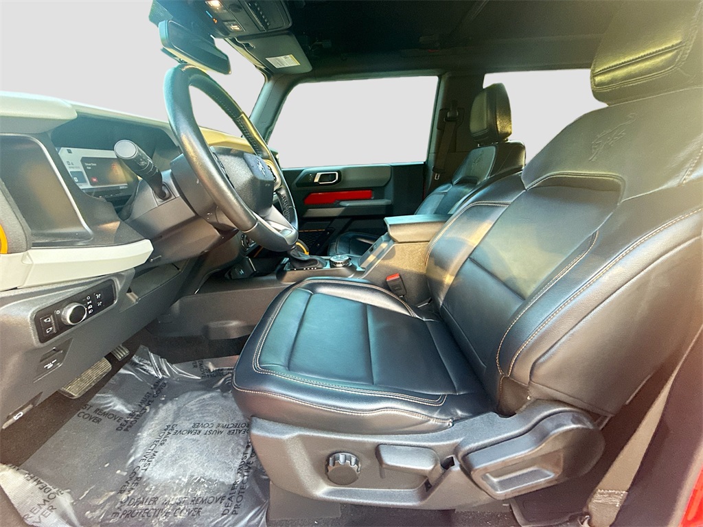 2023 Ford Bronco Badlands Red at Bayway Chrysler Dodge Jeep Ram