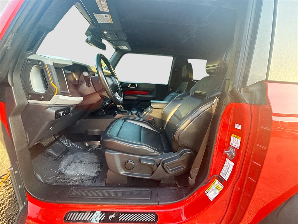 2023 Ford Bronco Badlands Red at Bayway Chrysler Dodge Jeep Ram
