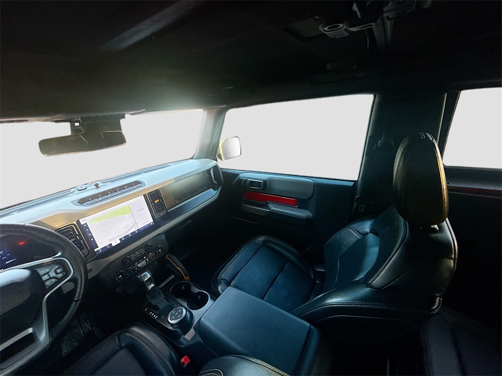 2023 Ford Bronco Badlands Red at Bayway Chrysler Dodge Jeep Ram