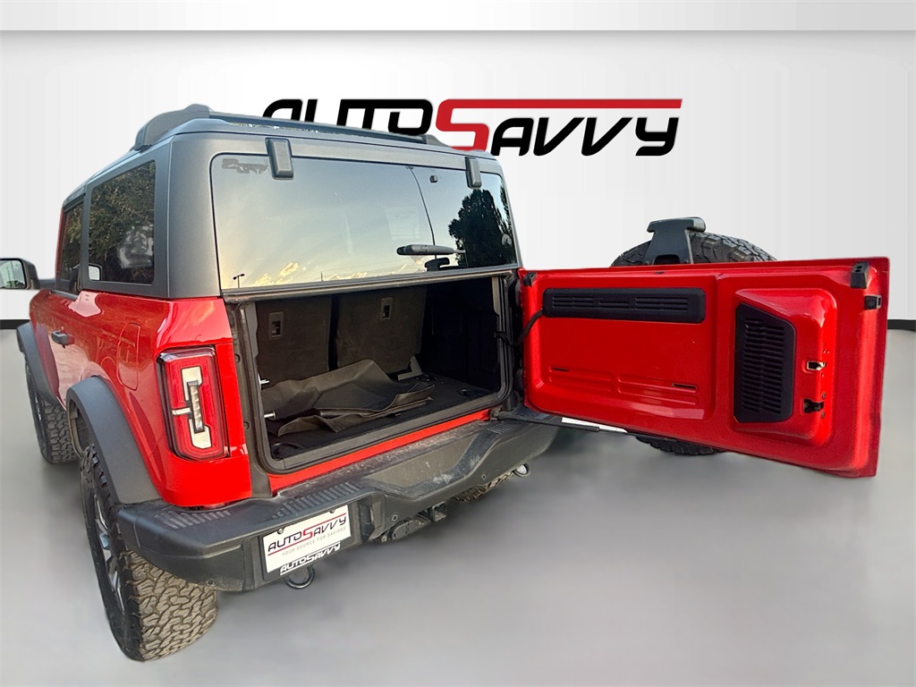 2023 Ford Bronco Badlands Red at Bayway Chrysler Dodge Jeep Ram