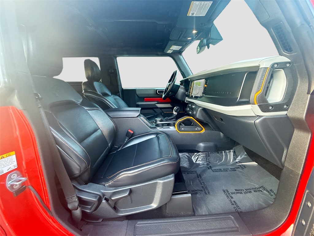 2023 Ford Bronco Badlands Red at Bayway Chrysler Dodge Jeep Ram