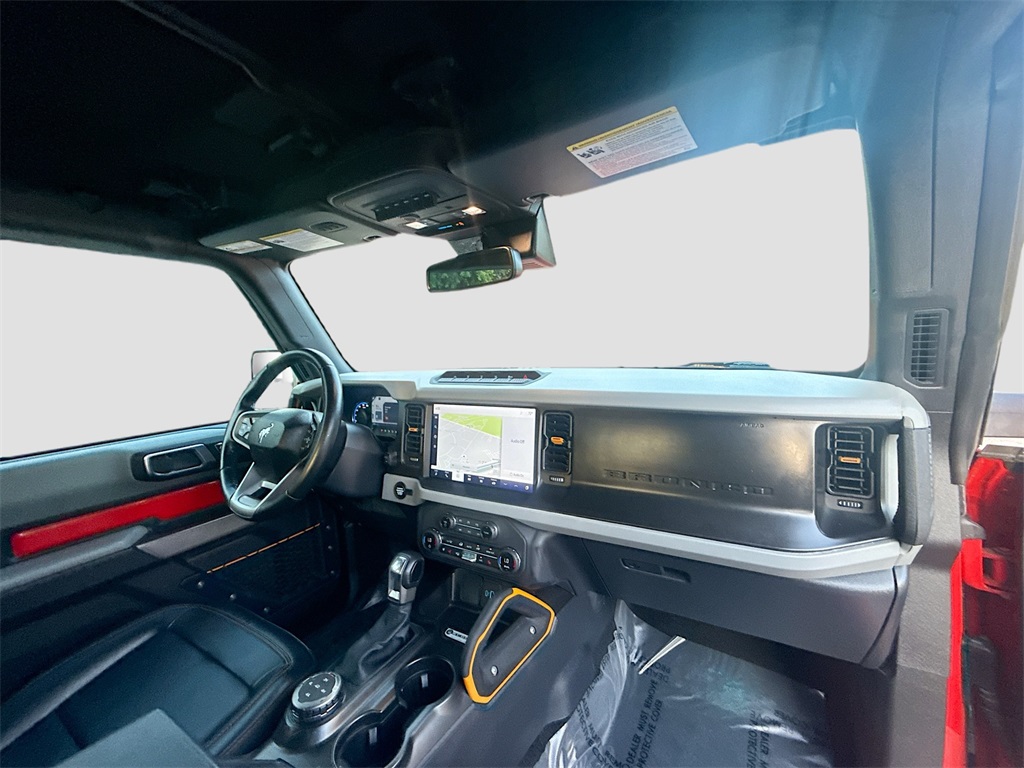 2023 Ford Bronco Badlands Red at Bayway Chrysler Dodge Jeep Ram